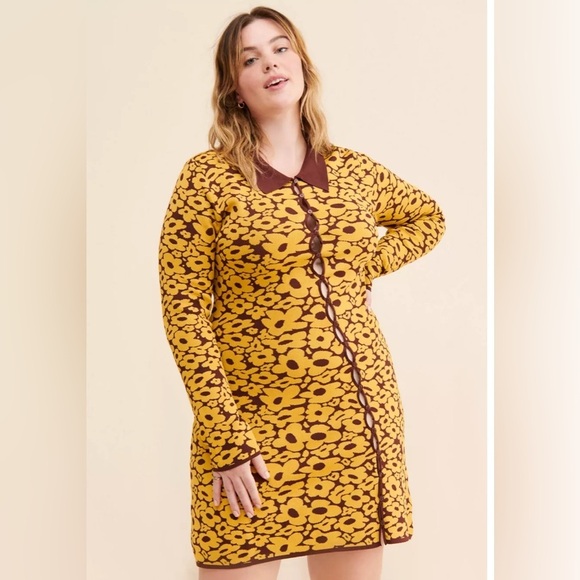 4SI3NNA Goldie Mini Dress Size Medium & Latge - Picture 1 of 7